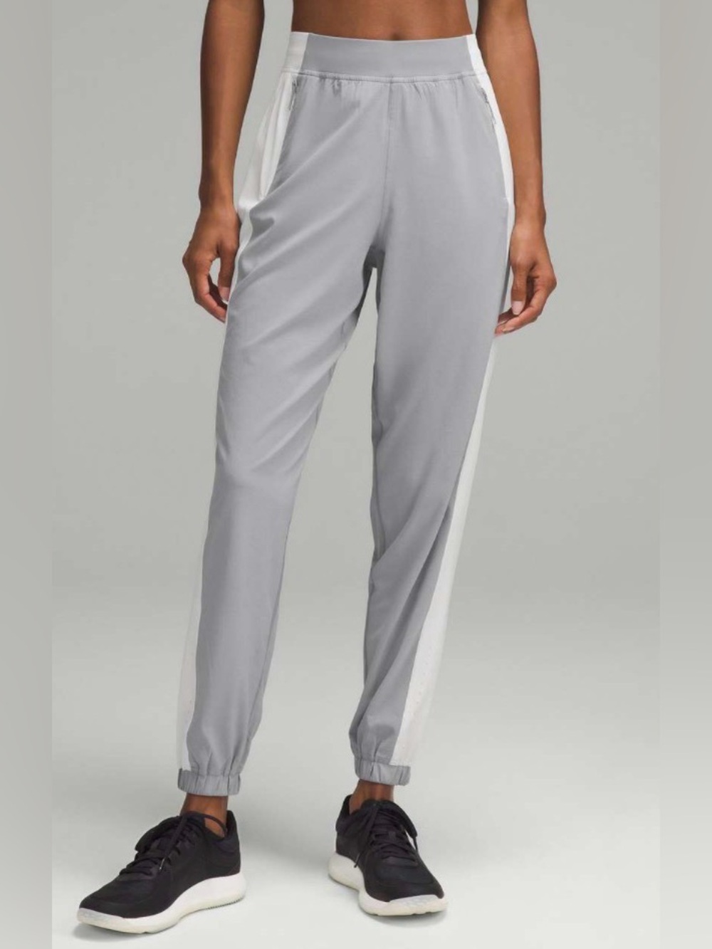 NWOT New Lululemon Adapted State High-Rise Jogger: Colourblock Rhino Grey / Ligh